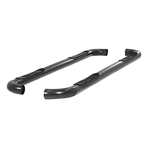 ARIES 213006 3-Inch Round Black Stainless Steel Nerf Bars, No-Drill, Select Ford Excursion, F-250, F-350 Super Duty