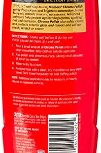 Mothers 05212 California Gold Chrome Polish, 12 oz.