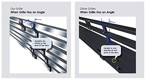 APS Compatible with 2004-2015 2005 2006 2007 2008 2009 2010 Ford F-650 F-750 Billet Grille Grill F65800A