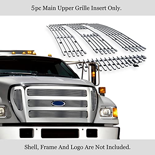 APS Compatible with 2004-2015 2005 2006 2007 2008 2009 2010 Ford F-650 F-750 Billet Grille Grill F65800A