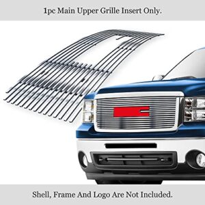 APS Compatible with 2007-2013 GMC Sierra 1500 New Body 2007-2010 Denali Billet Grille Grill Insert G66474A
