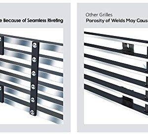 APS Compatible with 2003-2009 Chevy Kodiak C4500 C5500 C6500 Commercial Truck Billet Grille Insert C86631A