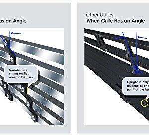 APS Compatible with 2003-2009 Chevy Kodiak C4500 C5500 C6500 Commercial Truck Billet Grille Insert C86631A