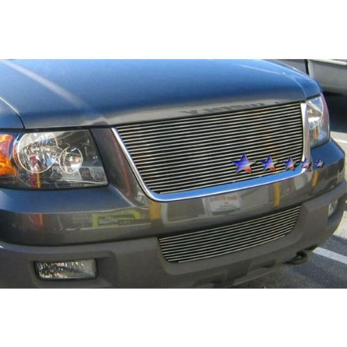 APS Compatible with 2003-2006 Ford Expedition Main Upper Billet Grille Insert F85372A