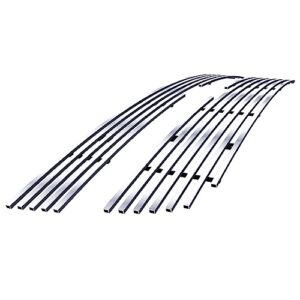 aps compatible with chevy silverado 2500hd 3500 2005-2006 & 06 1500 hd ss & 07 classic main upper stainless steel chrome billet grille grill insert c65306a