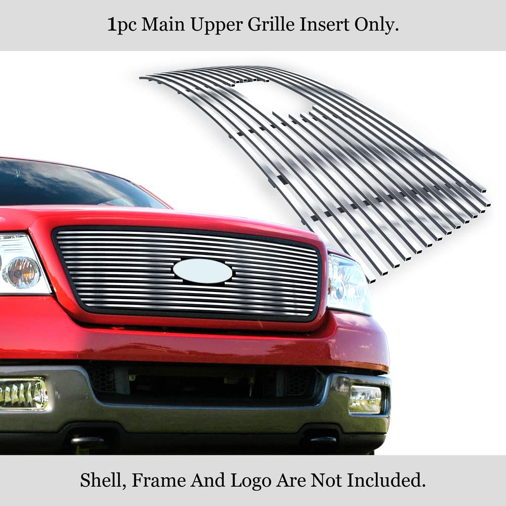 APS Compatible with 2004-2008 Ford F-150 Honeycomb Style Main Upper Billet Grille Grill Insert F65727A