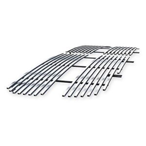 aps compatible with dodge ram 2002-2005 main upper stainless steel chrome horizontal billet grille grill insert d85374a