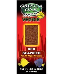 omega one seaweed, red, 24 sheets, 0.8 oz