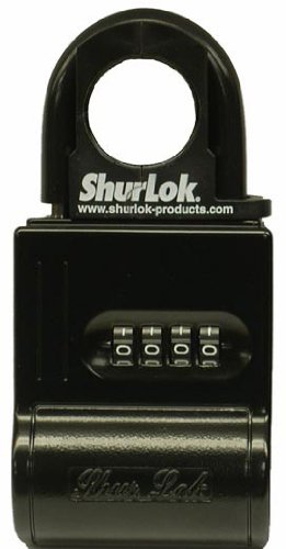 ShurLok SL-170 Lock Box Lever Grip For Key Storage Combination Lock Box, Black