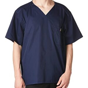 Carhartt Ripstop: Men’s Chest Pocket V-Neck Top — Navy, XL