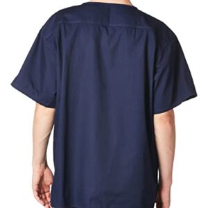 Carhartt Ripstop: Men’s Chest Pocket V-Neck Top — Navy, XL