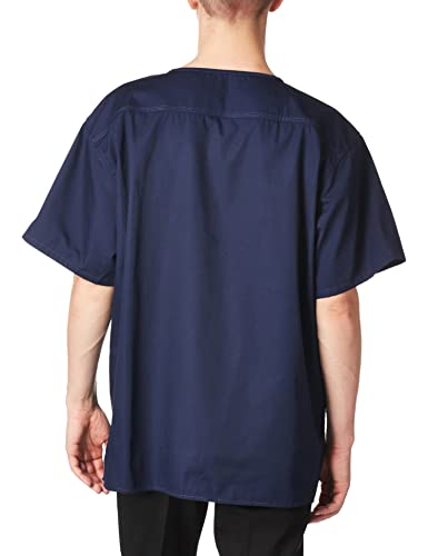 Carhartt Ripstop: Men’s Chest Pocket V-Neck Top — Navy, XL