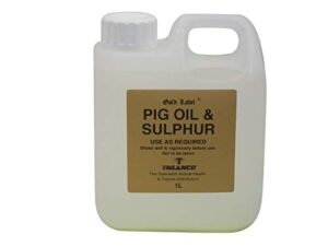 gold label - pig oil and sulphur: 1l, gld1380 sulphur
