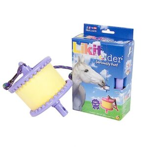 Likit Holder Stable Toy With Treat, Purple