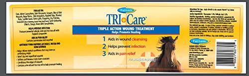 Farnam Triple Action Wound Treatment | For Horses, Ponies and Dogs | 14 oz