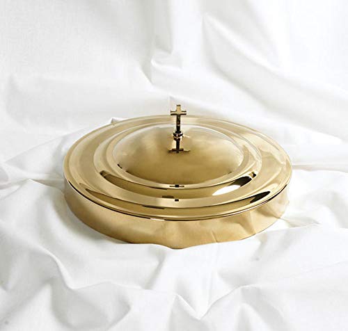 Broadman Church Supplies RemembranceWare Communion Tray Cover, Brass