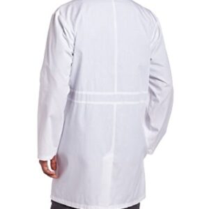 Dickies Everyday Scrubs Unisex 37 Inch Lab Coat,White,Medium