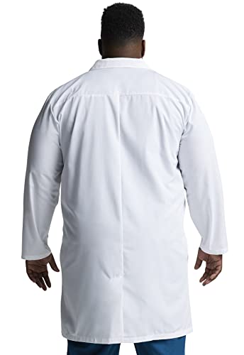 Dickies EDS Professional Men & Women Scrubs Lab Coats 40" 83403, L, White