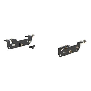 CURT 16424 5th Wheel Installation Brackets, Select Ford F-250, F-350, F-450 Super Duty,Black