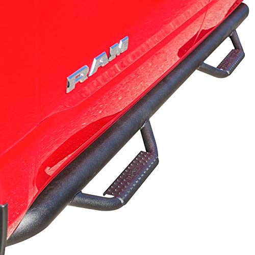 N-Fab Nerf Steps | Textured Black, Cab Length | C1180CC-TX | Fits 2011-2014 Chevrolet/GMC 2500 / 3500 Crew Cab All Beds, SRW / DRW Gas / Diesel