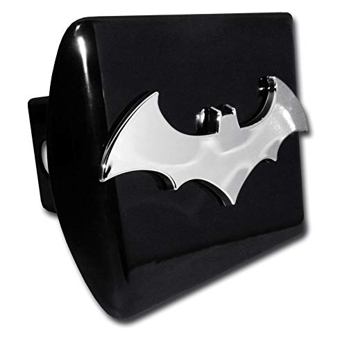 Elektroplate Batman Bat Black All Metal Hitch Cover