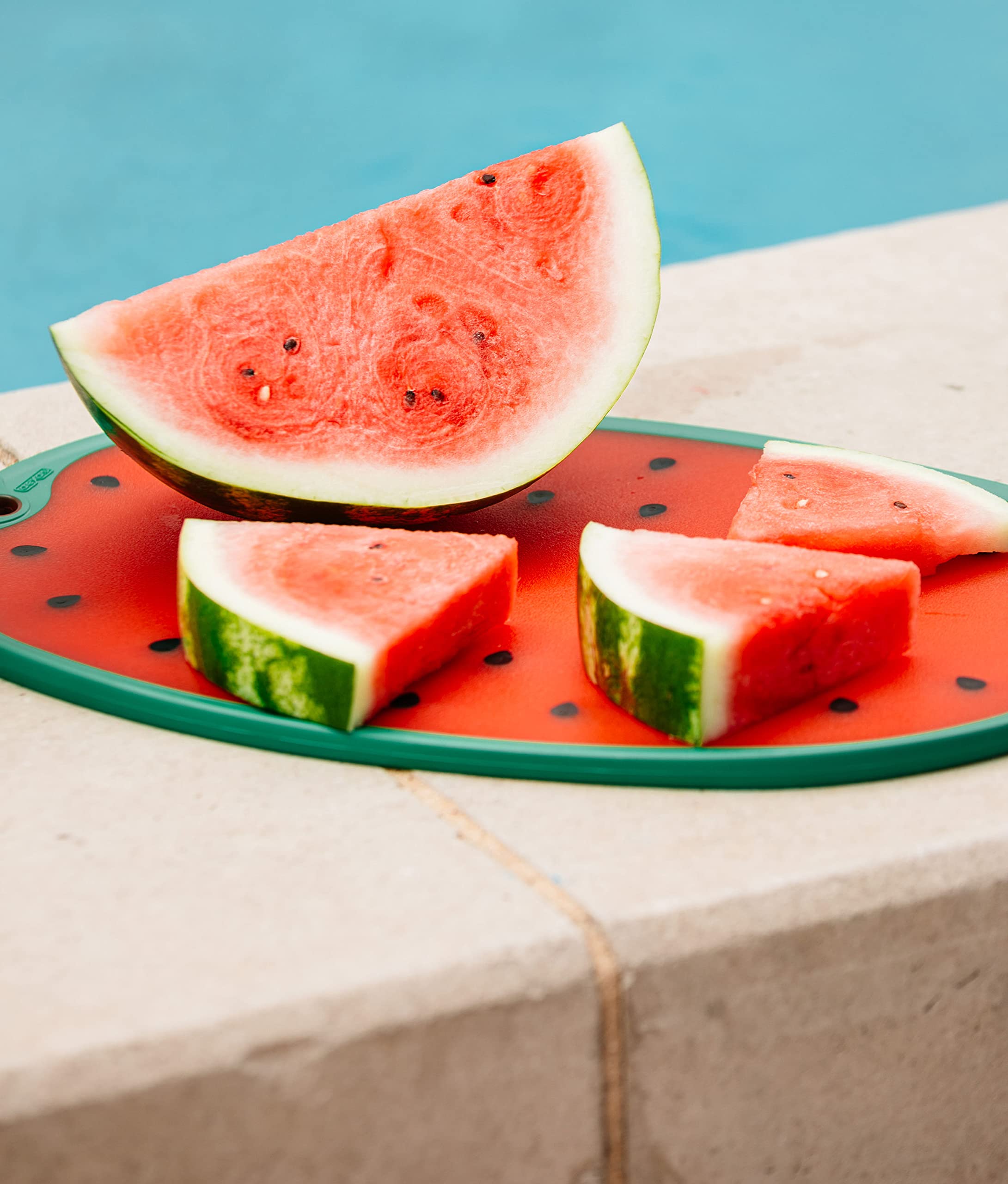 Dexas Watermelon Cutting/Serving Board, Watermelon Shape