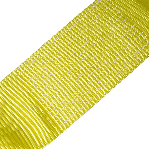 RPS Outdoors TOW-113 Yellow 4" x 30' Deluxe Recovery Tow Strap (20,000 lb Break Strength)