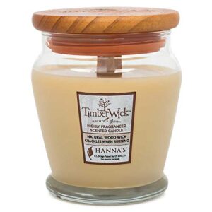 timberwick vanilla brulee soy candle