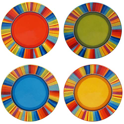 Certified International Sierra 16 Piece Dinnerware Set, Service for 4, Multicolored