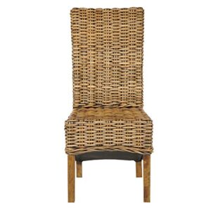 Safavieh Home Collection Isla Brown Dining Chair (Set of 2)