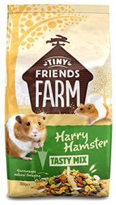 supreme tiny friends farm harry hamster tasty mix 700g 5314
