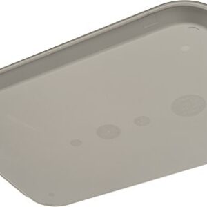 Carlisle FoodService Products Cafe Plastic Fast Food Tray, 14" x 18", Gray, (Pack of 12)