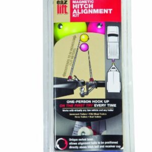 Camco Magnetic Hitch Alignment Kit - Helps You Align Your Hitch | Each Guide Extends Up To 50" for Easy Viewing | System Works With Virtually Any Tow Vehicle and Trailer - (44603)