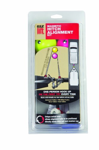 Camco Magnetic Hitch Alignment Kit - Helps You Align Your Hitch | Each Guide Extends Up To 50" for Easy Viewing | System Works With Virtually Any Tow Vehicle and Trailer - (44603)