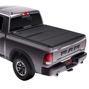 extang encore hard folding truck bed tonneau cover | 62425 | fits 09-18, 19/20 classic dodge ram 1500/2500/3500 5' 7" bed (67.4")