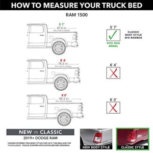 Extang Encore Hard Folding Truck Bed Tonneau Cover | 62425 | Fits 09-18, 19/20 Classic Dodge RAM 1500/2500/3500 5' 7" Bed (67.4")