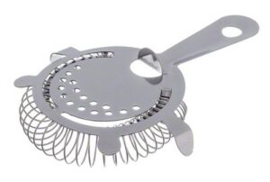 american metalcraft s209 4-prong stainless steel bar cocktail strainer, 5.75", silver