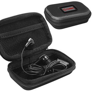 Cellet Portable Travel Compact EVA Case Compatible for Apple Air Pods Air Pods Pro 2, Air Pod, Bose Earbuds Galaxy Buds2 Pro, Buds Live, Wired Ear Pieces, Charging Cables