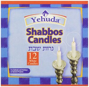 yehuda 3 hour sabbath candles, 12 ct