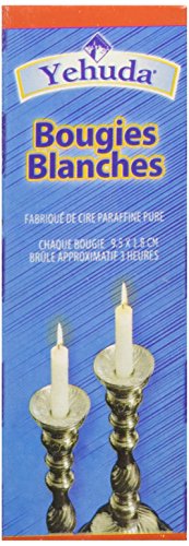 Yehuda 3 Hour Sabbath Candles, 12 ct