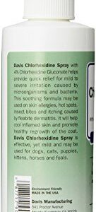 Davis Dog and Cat Chlorhexidine Spray, 4 Percent, 8-Ounce