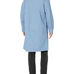 Bulwark FR-KEL2LB RG Men's FR Lab Coat, Light Blue, Small