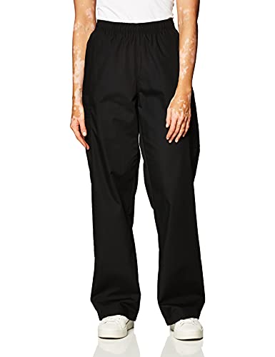 WonderWink Women's Quebec Full Elastic Cargo Pant, Black, XX-Large