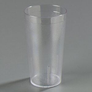 Carlisle FoodService Products Stackable Plastic Tumbler, 16 Ounce, Clear, (Pack of 24)