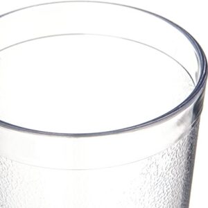 Carlisle FoodService Products Stackable Plastic Tumbler, 16 Ounce, Clear, (Pack of 24)