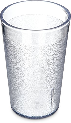 Carlisle FoodService Products Plastic Tumbler 9.5 Ounces Clear (Pack of 24)