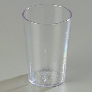 Carlisle FoodService Products Plastic Tumbler 9.5 Ounces Clear (Pack of 24)