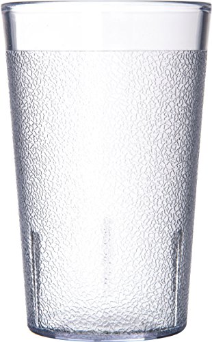 Carlisle FoodService Products Plastic Tumbler 9.5 Ounces Clear (Pack of 24)