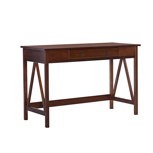 Linon Home Dcor Linon Home Decor Antique Tobacco Titian, 45.98" x 20" x 30" Desk,