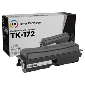 ld products compatible toner cartridge replacement for kyocera tk-172 (black) compatible with kyocera-mita: fs-1320d, fs-1370dn, laser p2135d, and laser p2135dn